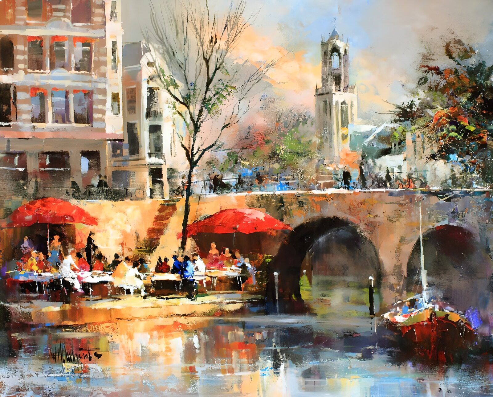 Sfeer in de Stad aan de Gracht