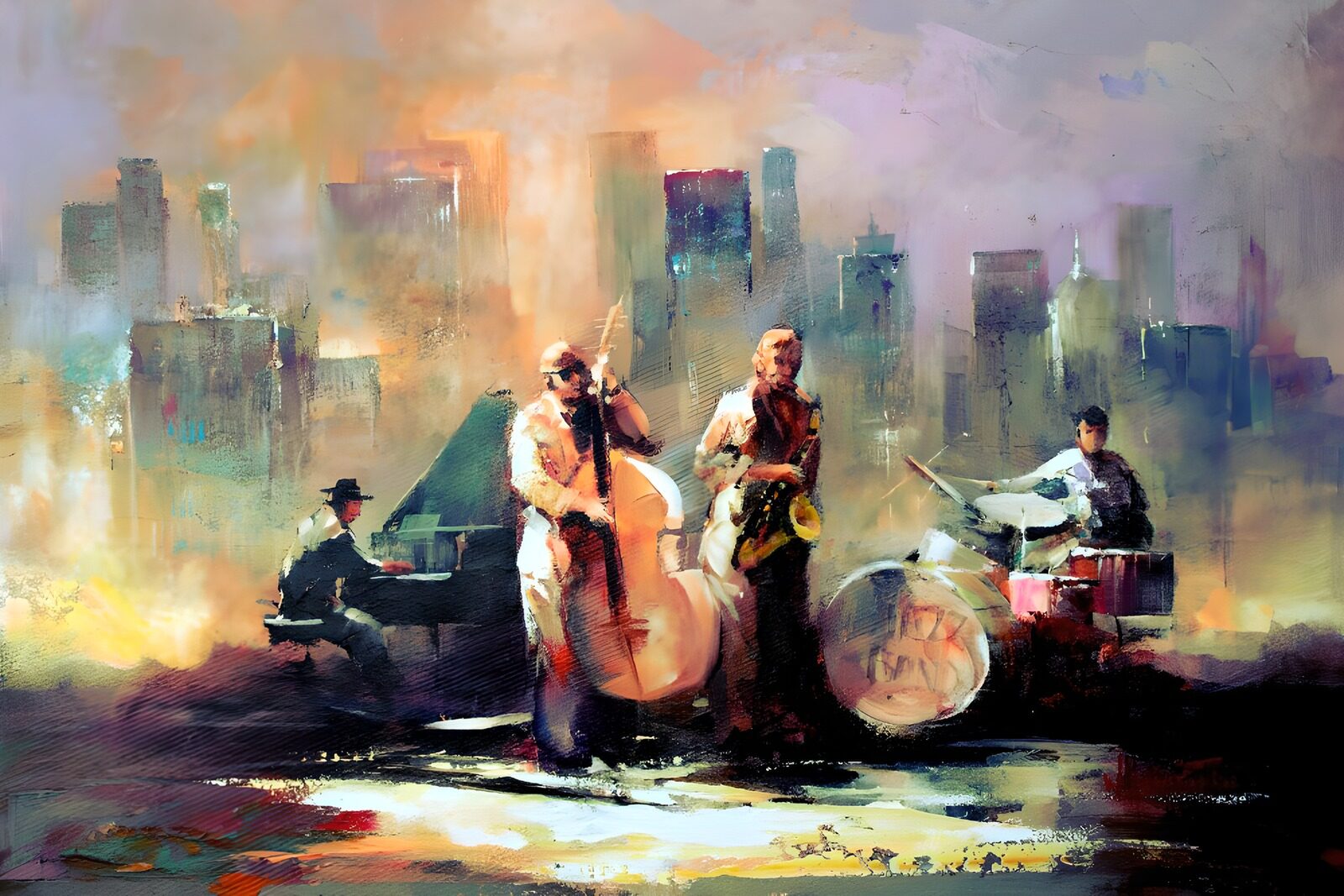 Jazzband in de Stad
