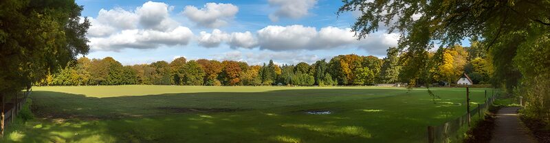 Kleurrijk herfstlandschap