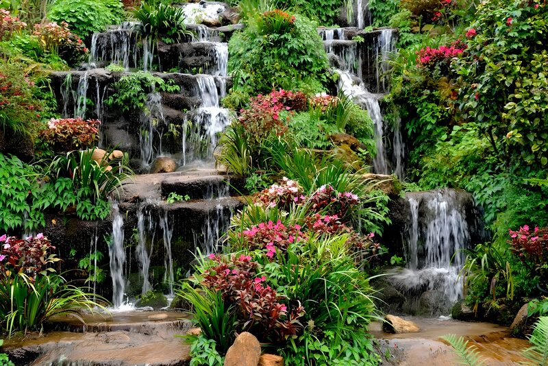 Sprankelend Waterval Paradijs