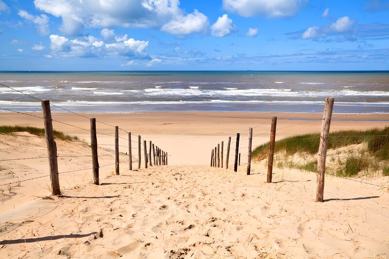 Van het zand naar de zee