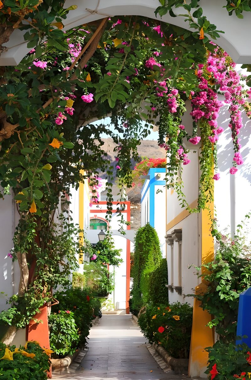 Kleurrijke Tuinarchitektuur