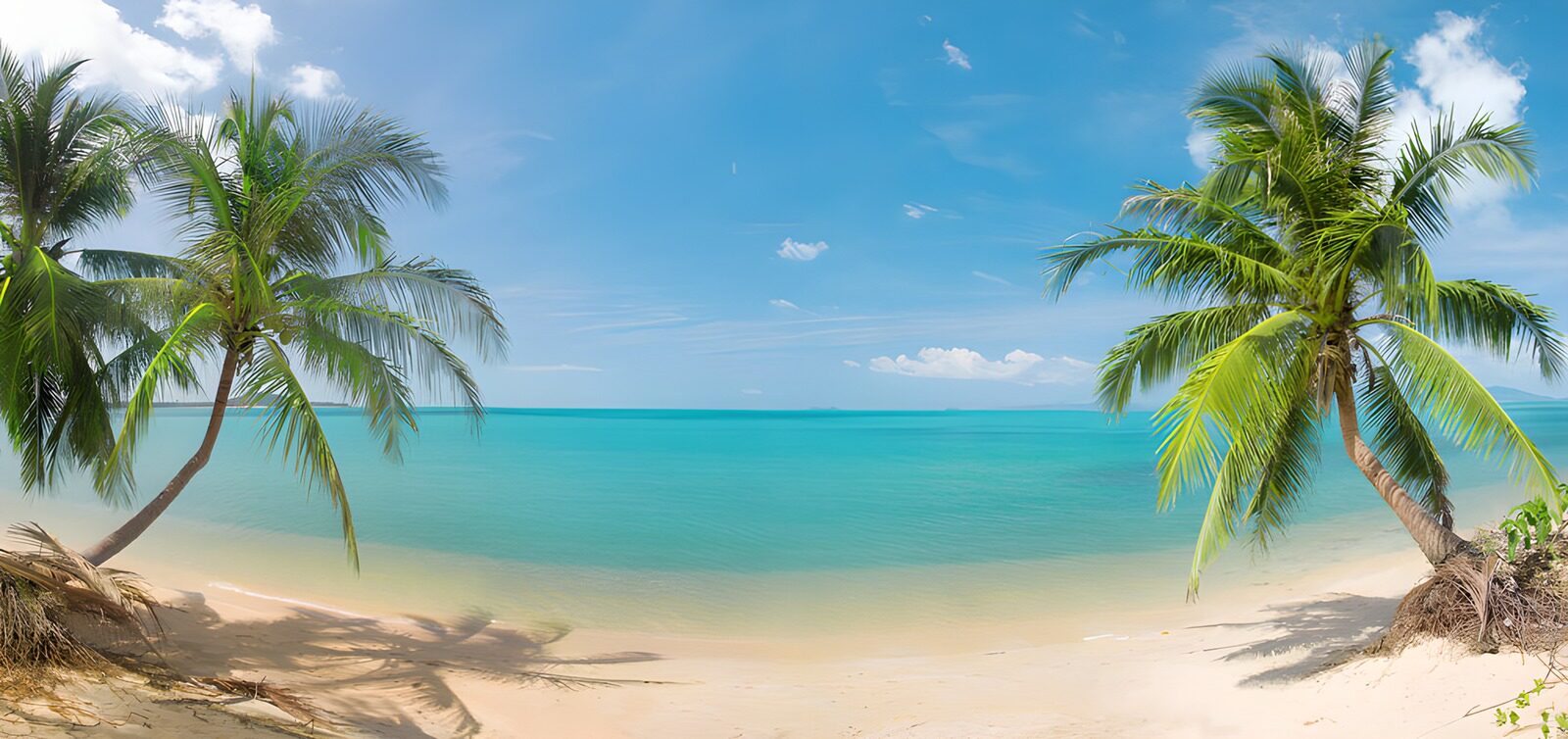 Tropisch Strandzicht