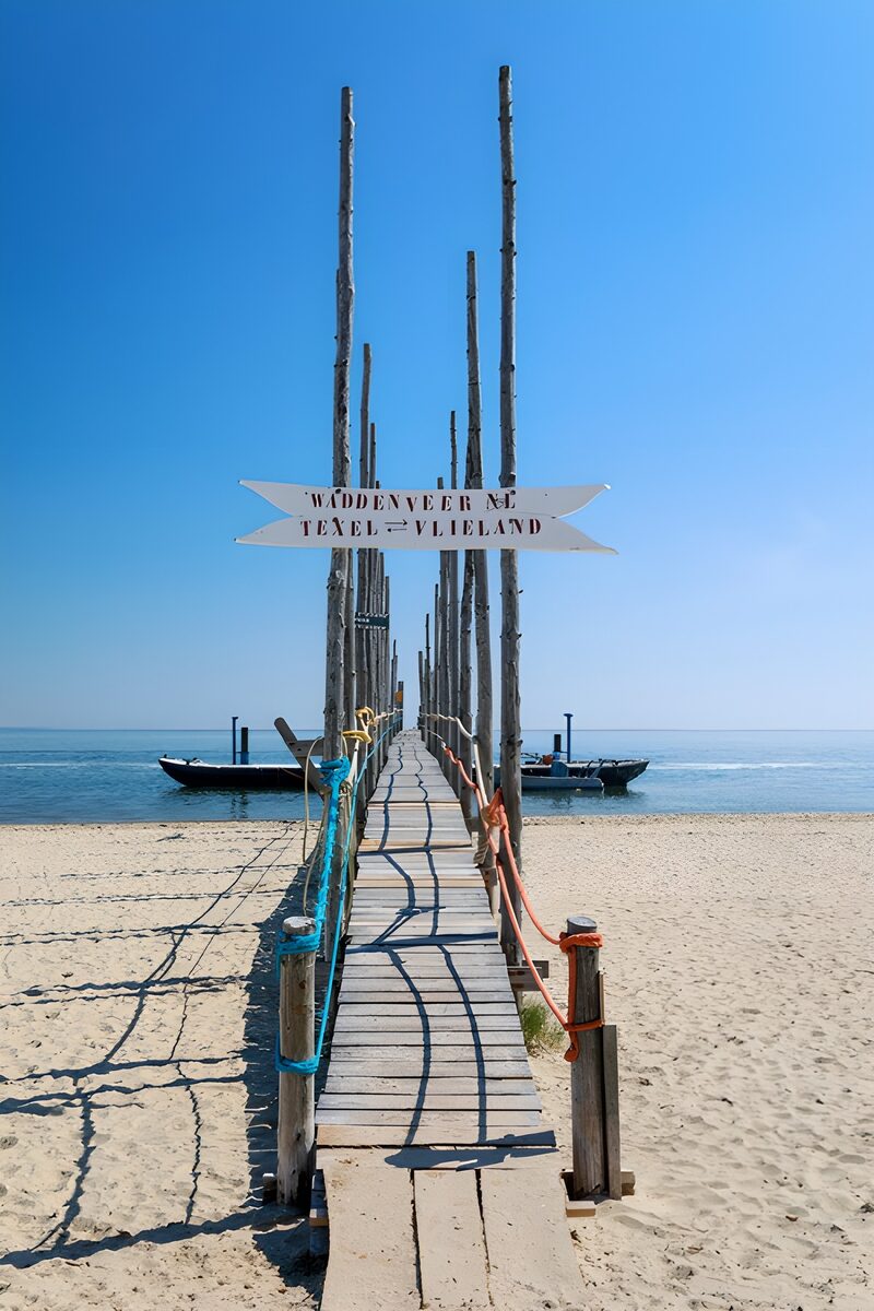 Pont naar Texel en Vlieland