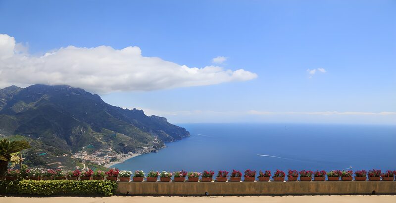 Adembenemend uitzicht op de Amalfi-kust