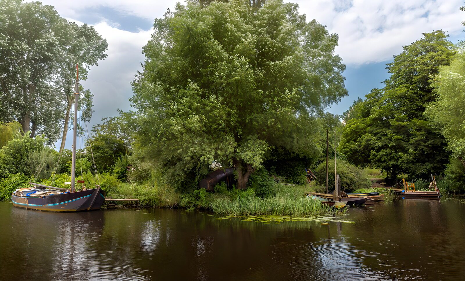 Rustig Vastgelegd: Een Groene Haven